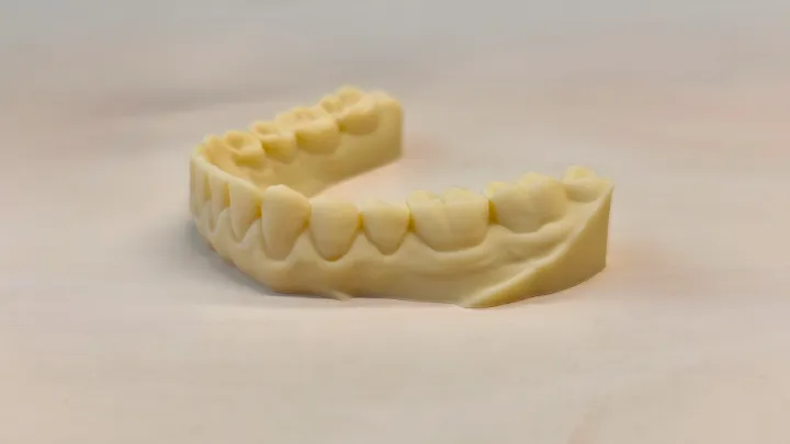 Non sticky dental models